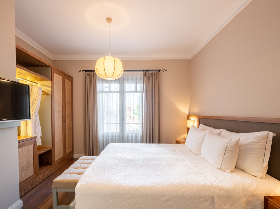 Alaçatı Viento Hotel oda 105 deluxe iç mekan tasarımı